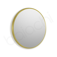 Baiachi Otus Round 600mm Frame Mirror Brushed Gold
