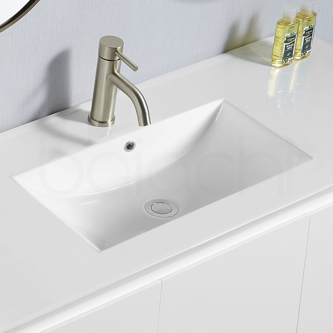 Ivana Wall Hung 900mm Lhd Pvc Water Proof Bathroom Vanity Ceramic