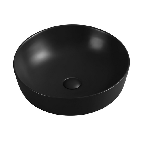 Ceramic Counter Top Basin Matte Black