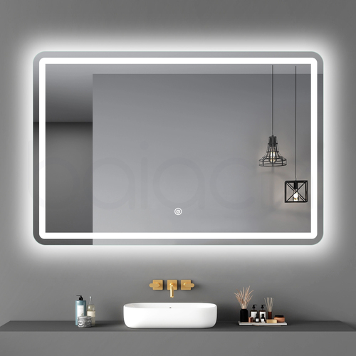 Baiachi 1200x800 LED Rectangle Frameless Mirror