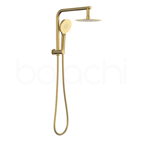 Moreton Round Multi Function Shower Brushed Gold