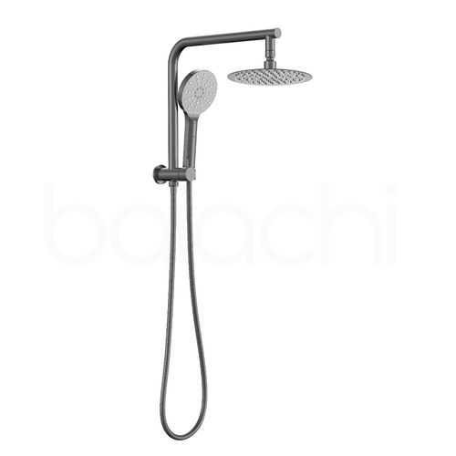 Moreton Round Multi Function Shower Gun Metal