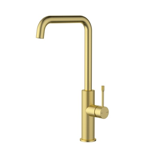 Ikon Linie Kitchen And Laundry Sink Mixer Brushed Gold