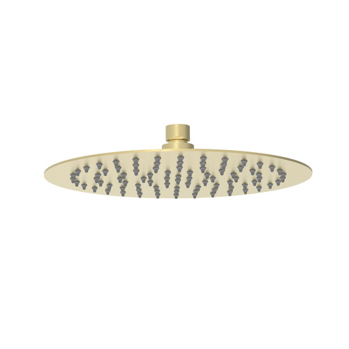 Dove Round Shower Head 250mm Brushed Gold