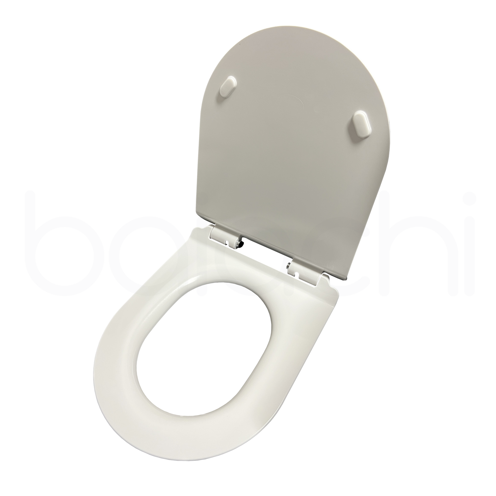 Urea-Formaldehyde (UF) Slim D Shape Toilet Seat