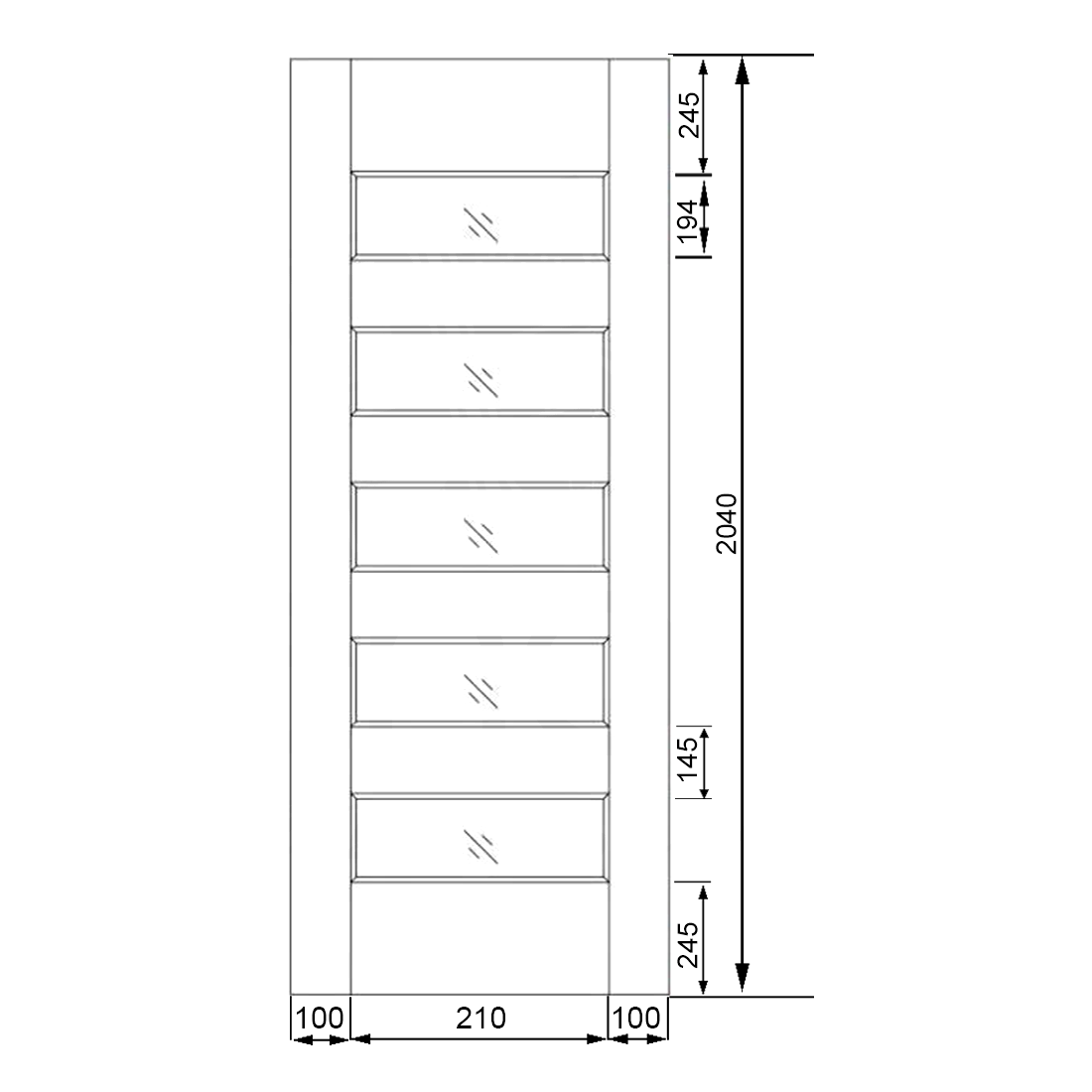 5 Lite External Door