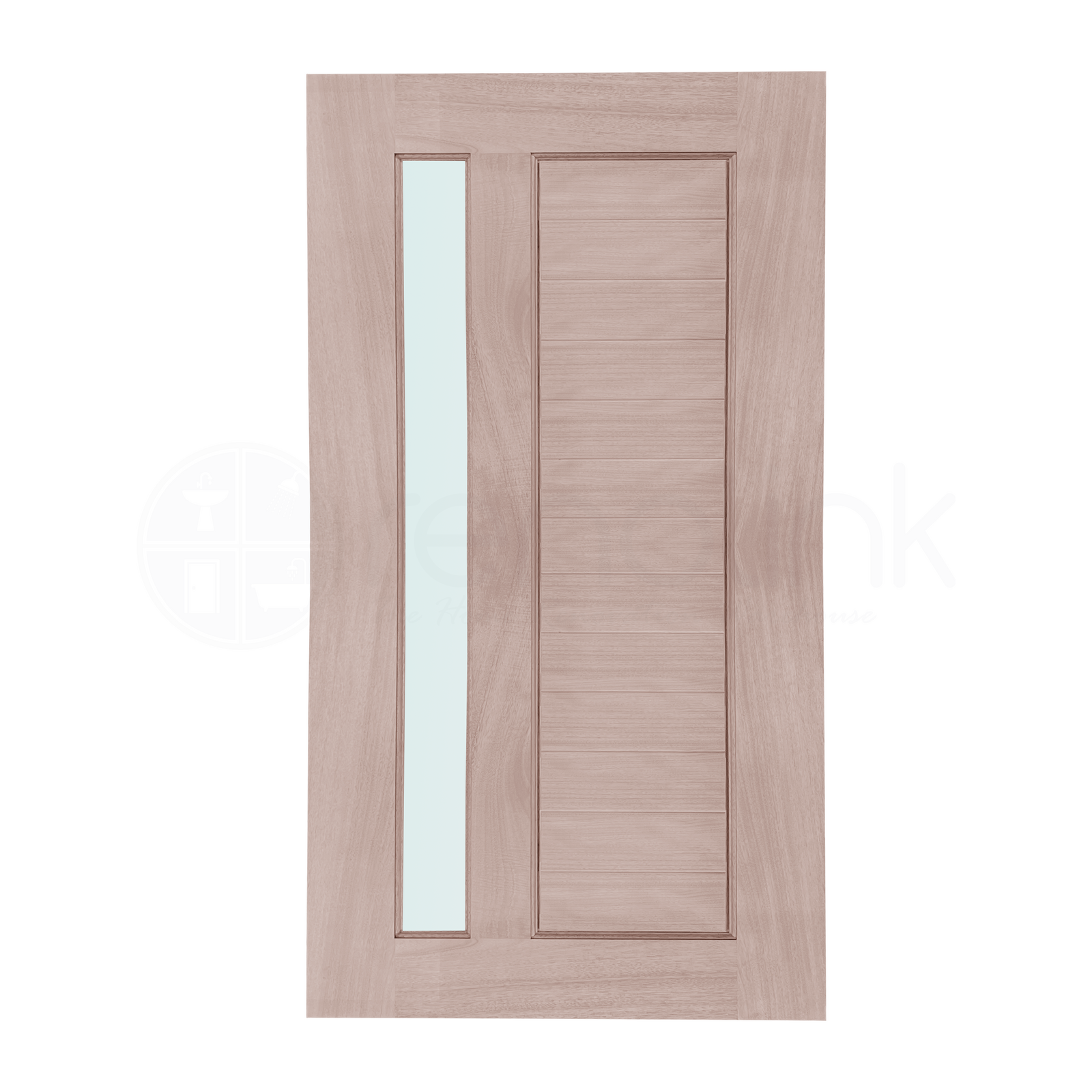 1 Lite Vertical Hampton External Door