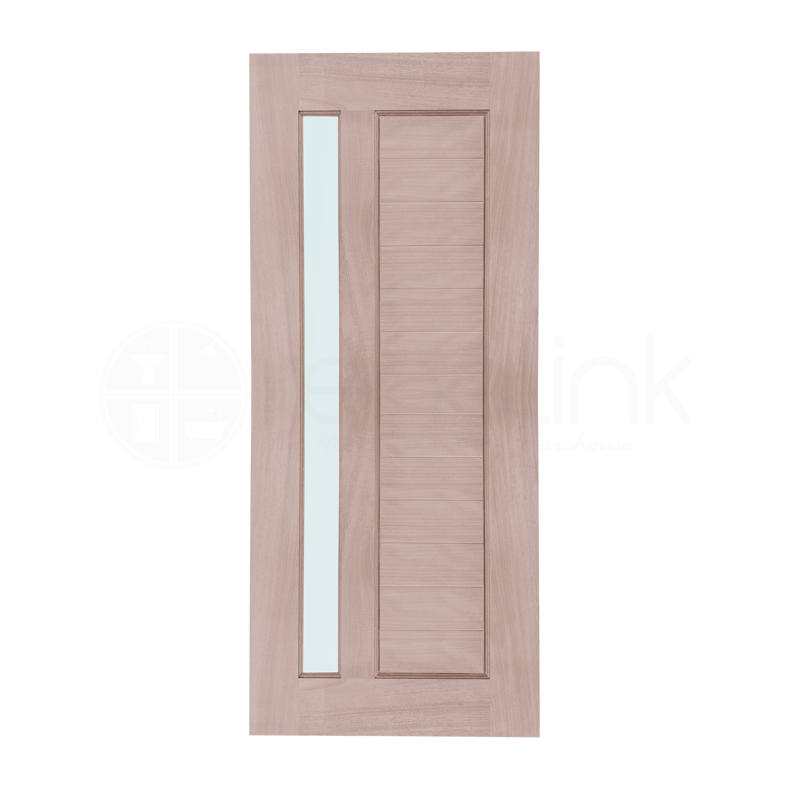 1 Lite Vertical Hampton External Door