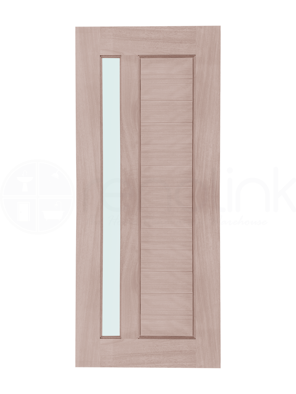 1 Lite Vertical Hampton External Door