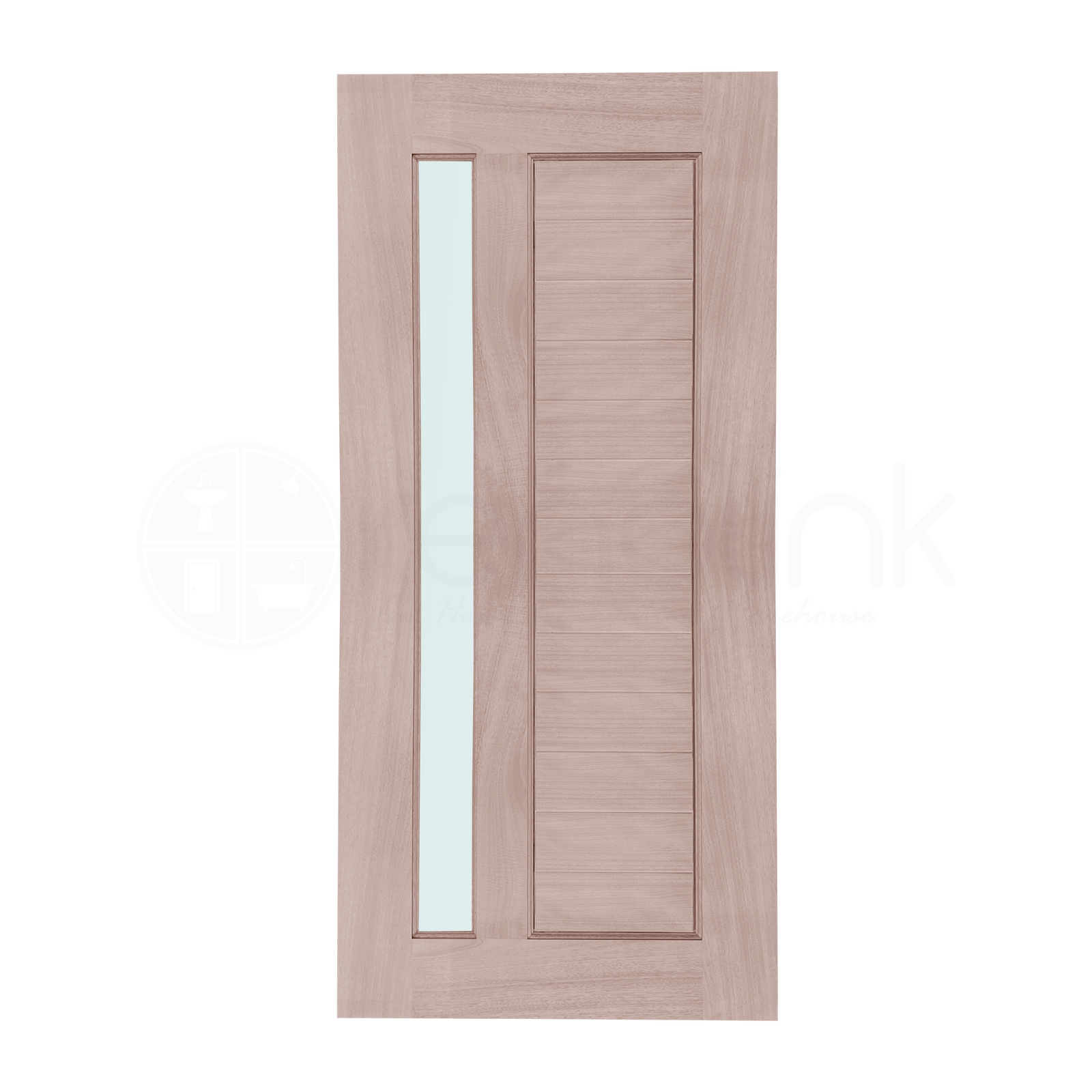 1 Lite Vertical Hampton External Door