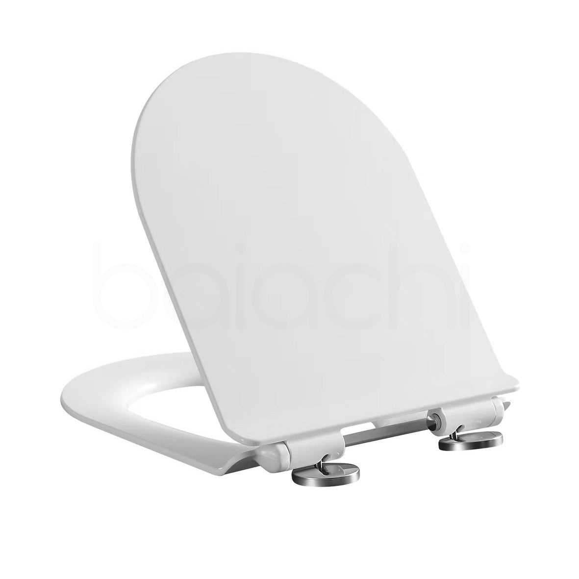 Urea-Formaldehyde (UF) Slim D Shape Toilet Seat Universal 076