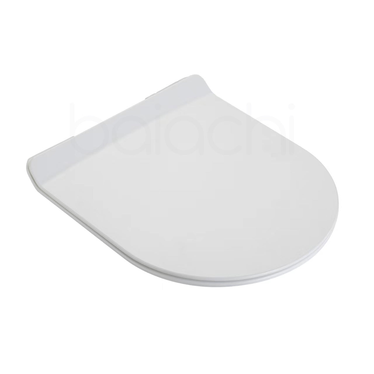 Urea-Formaldehyde (UF) Slim D Shape Toilet Seat Universal 076