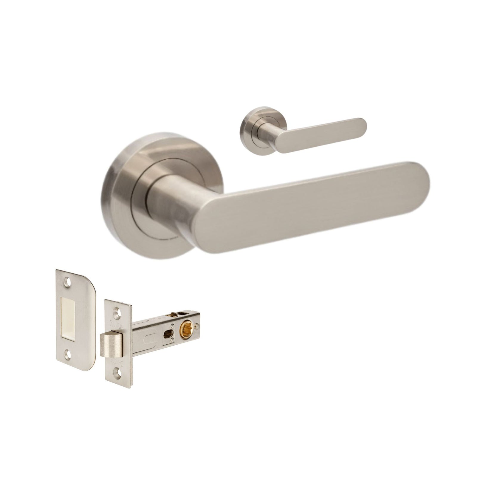 Zanda Duke Passage Set Brushed Nickel