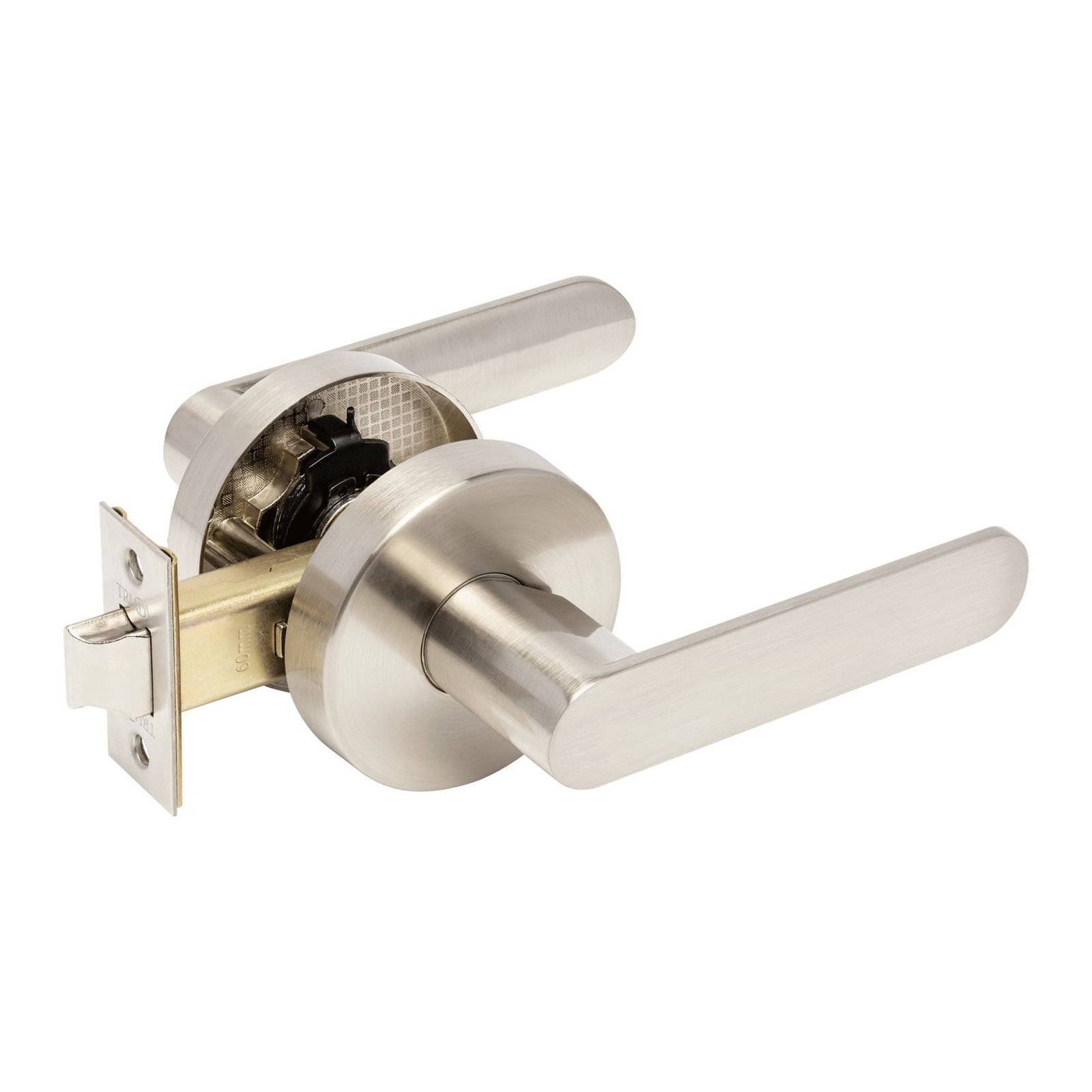 Sceptre Door Handle Lever Passage Set Brushed Nickel