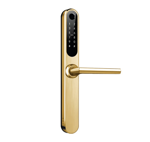 Stealth Smart Lock Longplate 60mm Back Set Mortice Lock Satin Brass