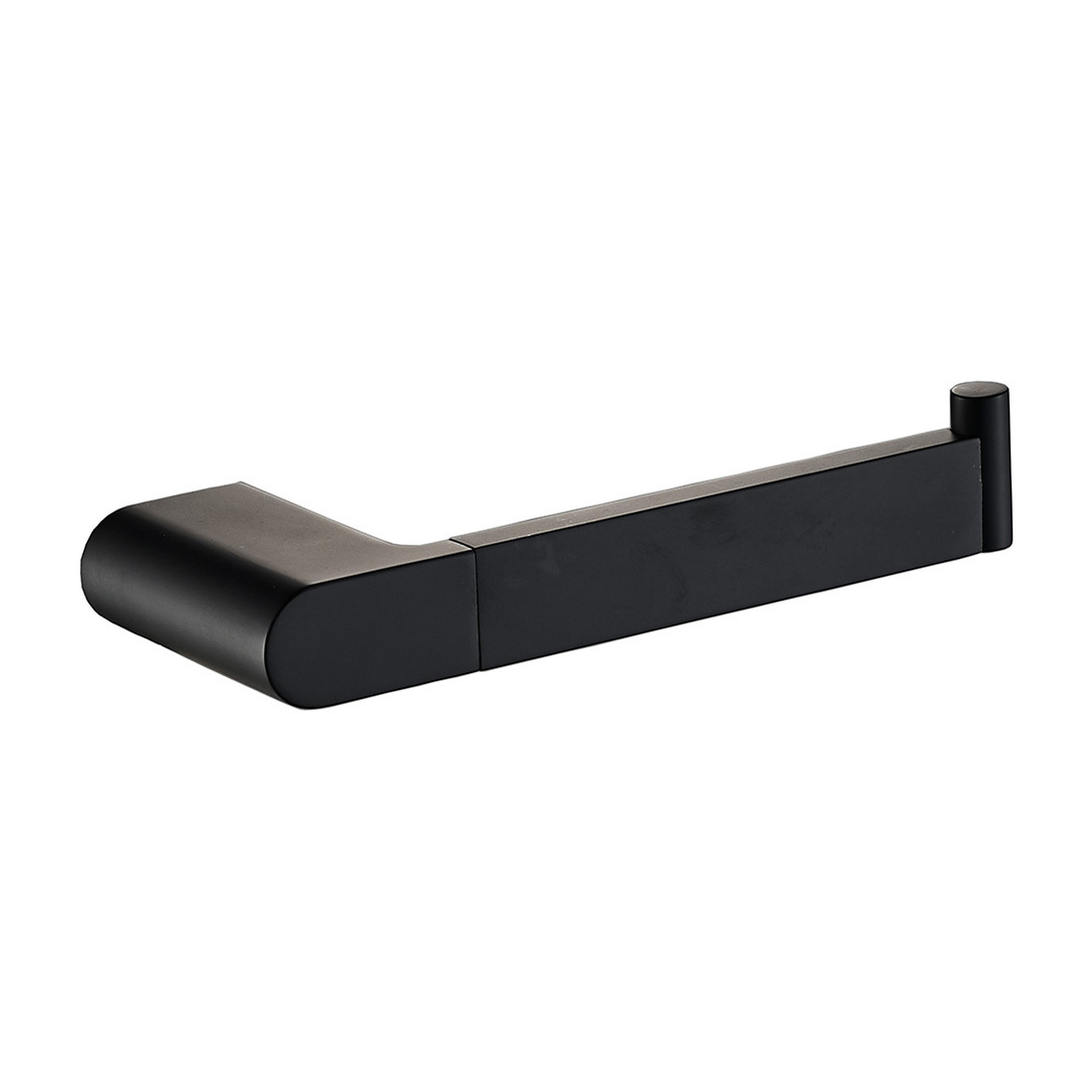 Flores Toilet Roll Holder Matte Black