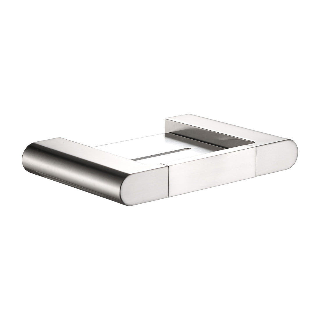 Flores Soap Holder Brushed Nickel