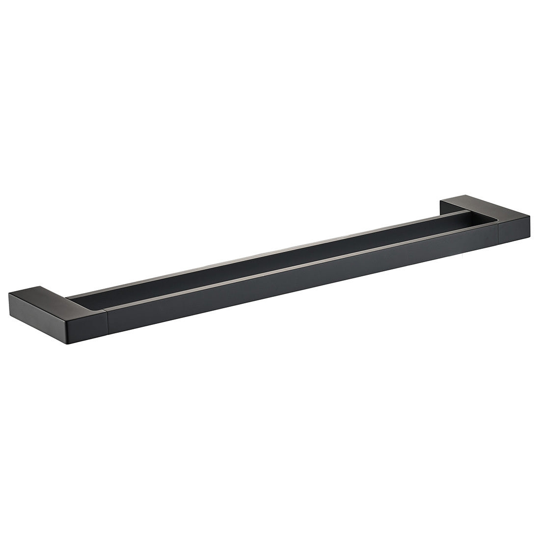 Ceram Double Towel Rail 600mm Matte Black