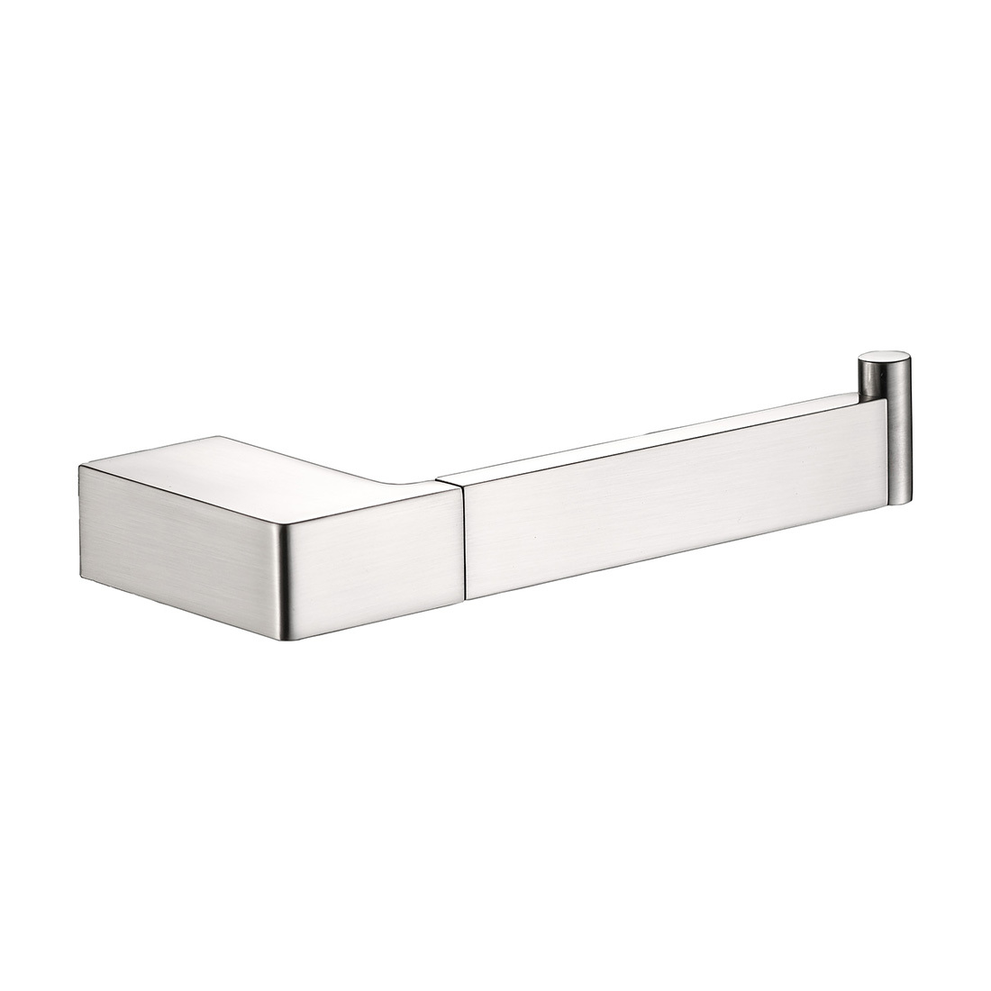 Ikon Ceram Toilet Roll Holder Brushed Nickel