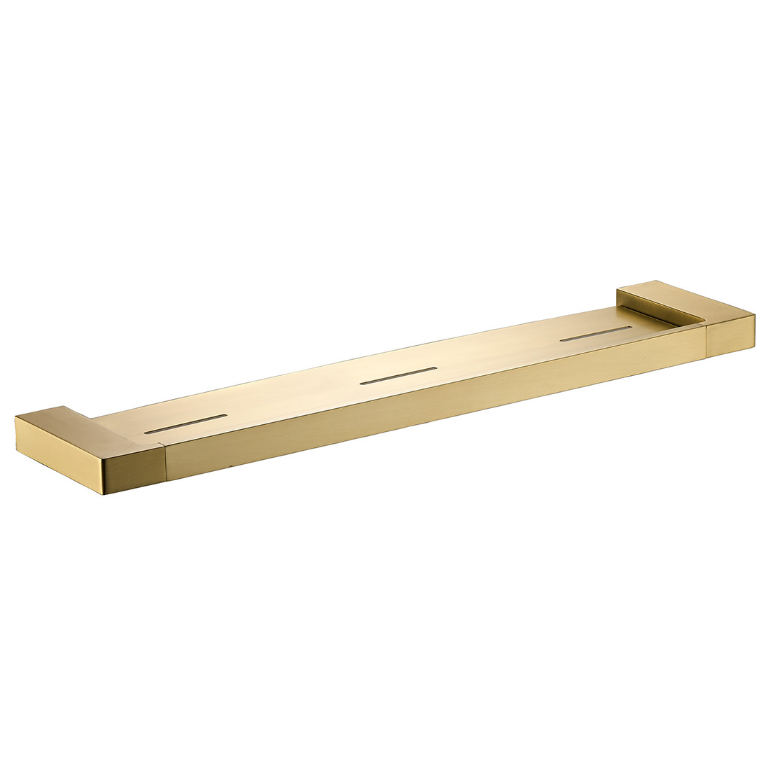 Ikon Ceram Metal Shelf Brushed Gold