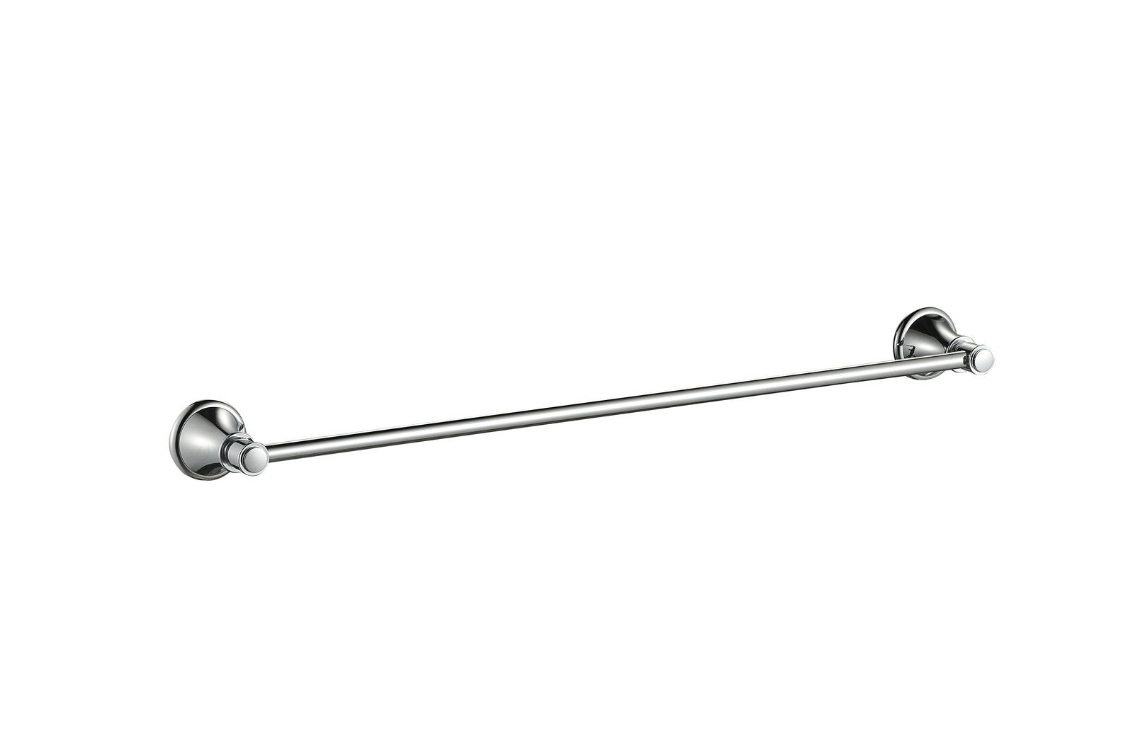 Ikon Clasico Single Towel Rail 600mm Chrome