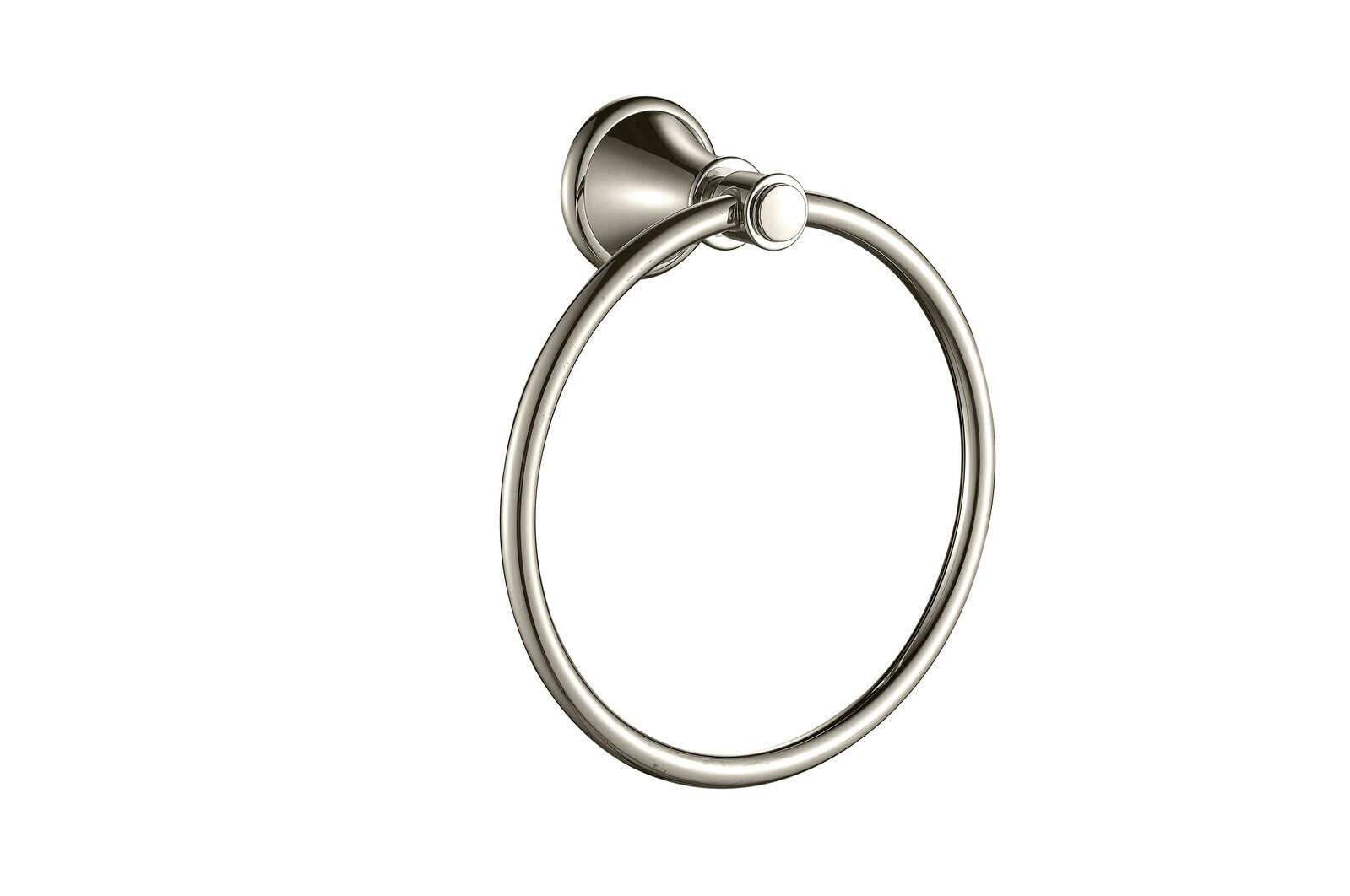 Ikon Clasico Towel Ring Brushed Nickel