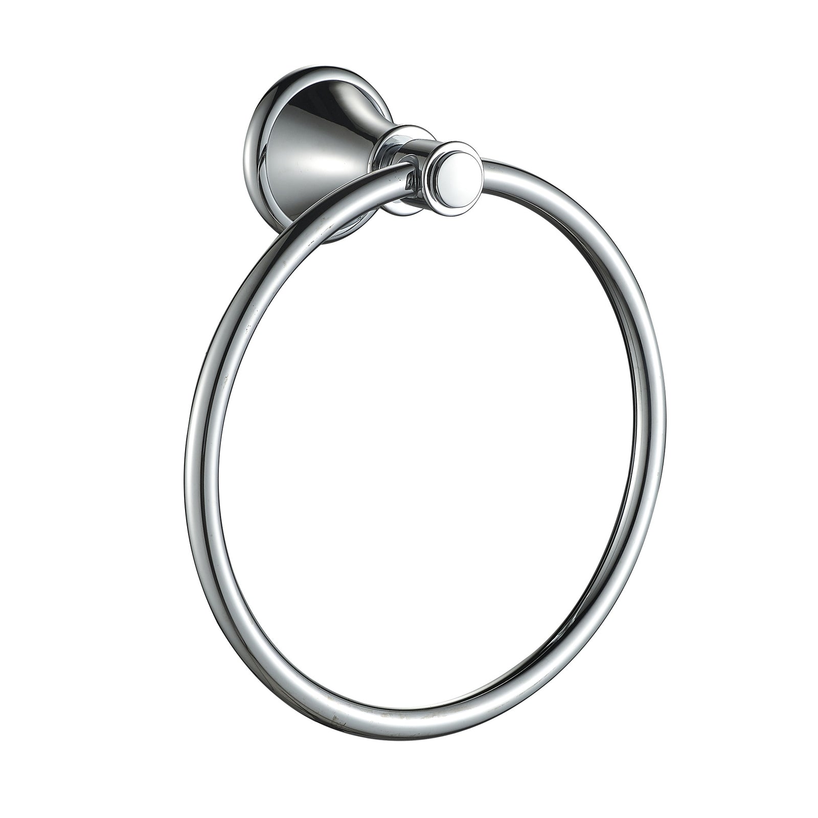 Ikon Clasico Towel Ring Chrome