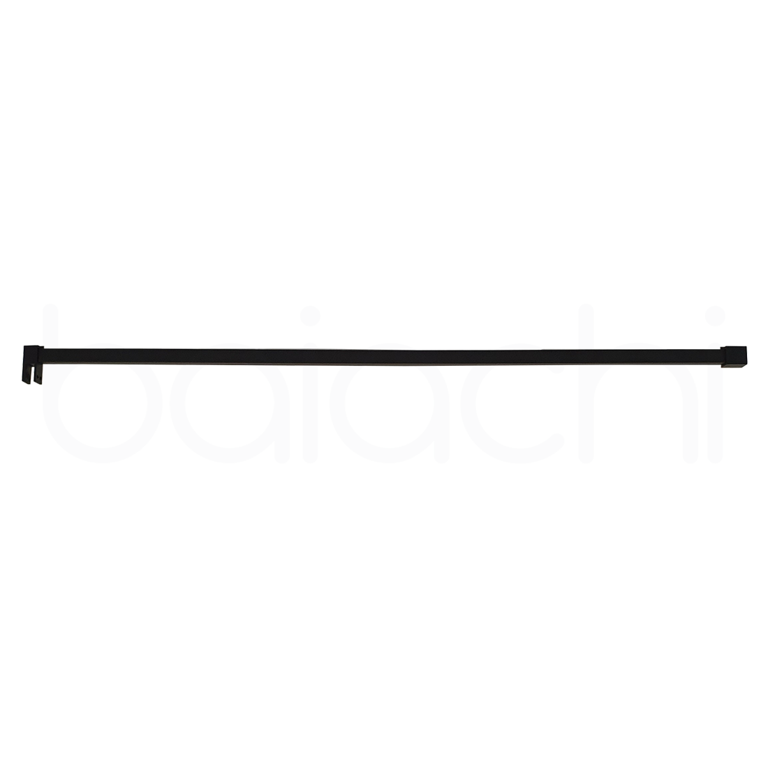 Shower Screen Glass Panel Stabiliser Support Bar Black Adjustable Up To 1200mm