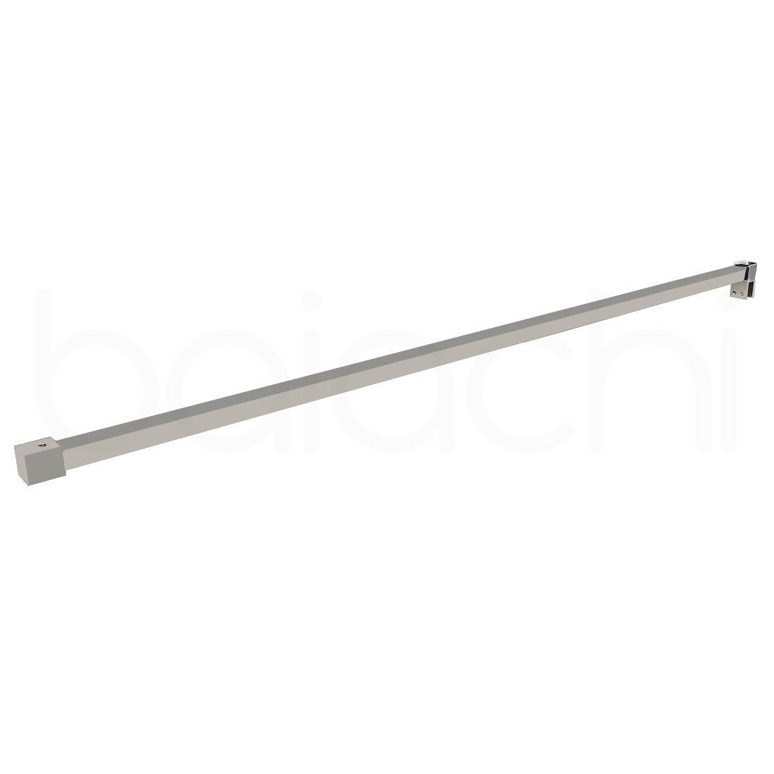 Shower Screen Glass Panel Stabiliser Support Bar Chrome Adjustable Up To 1200mm