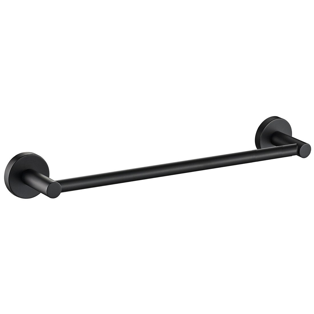 Otus Single Towel Rail 350mm Matte Black