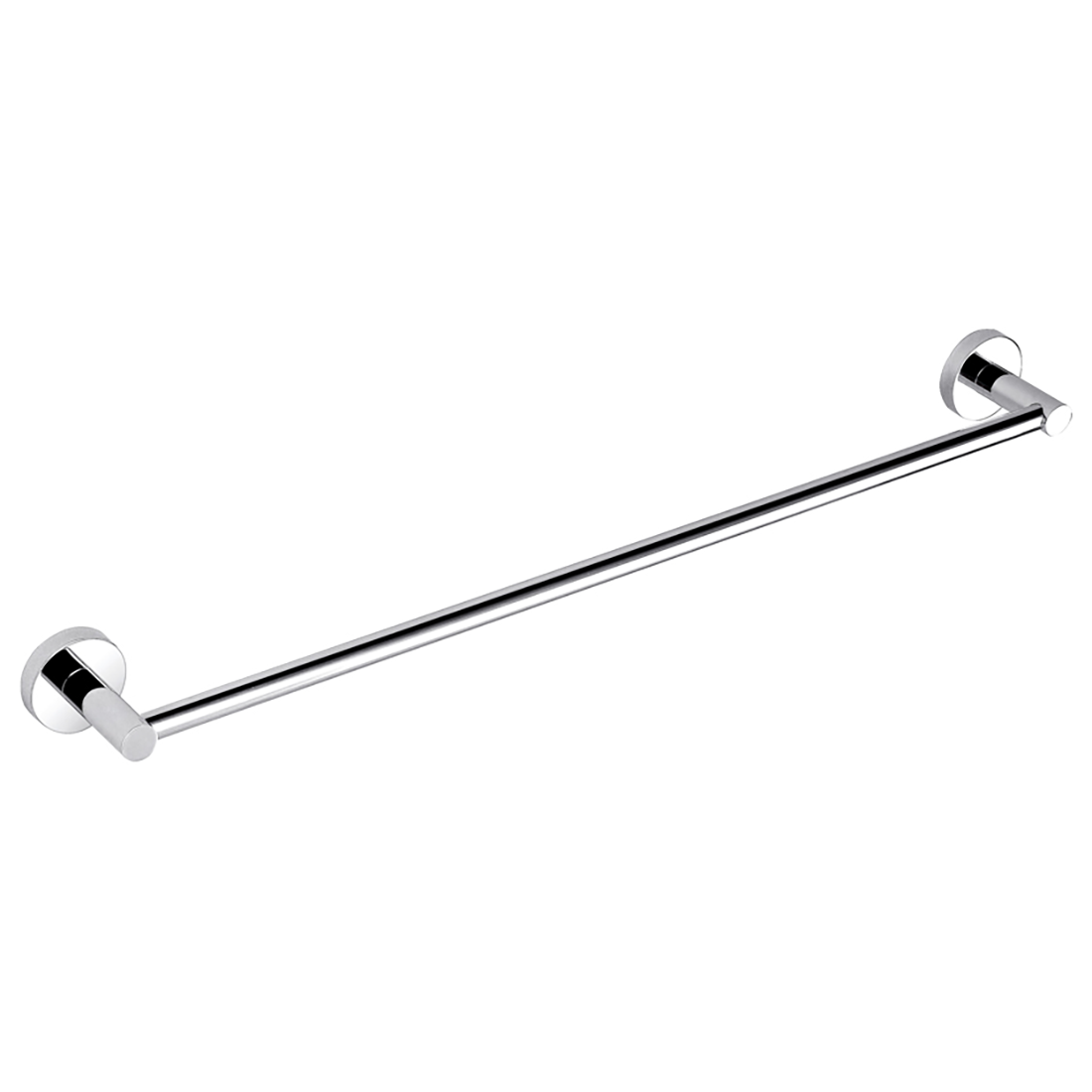 Otus Single Towel Rail 600mm Chrome