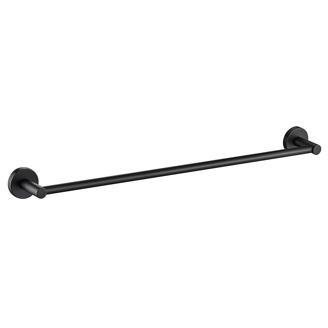 Otus Single Towel Rail 750mm Matte Black