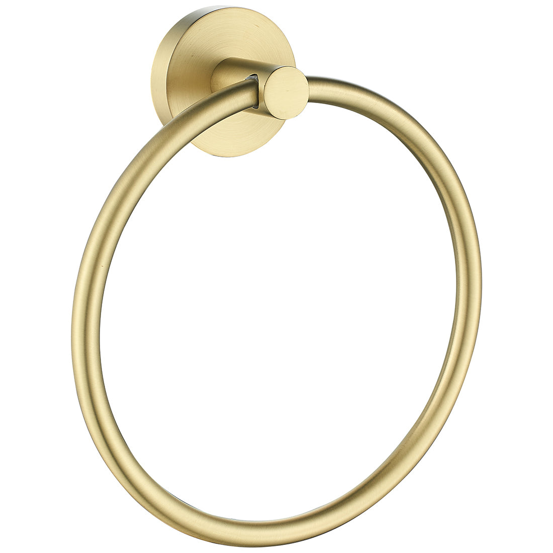 Otus Towel Ring Brushed Gold