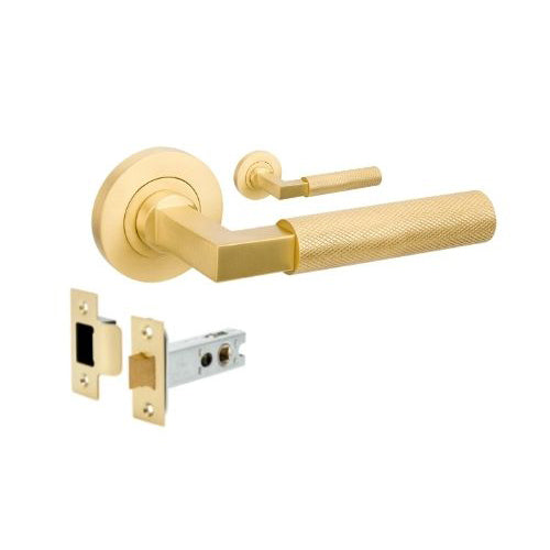 Zanda Zurich Passage Set Satin Brass