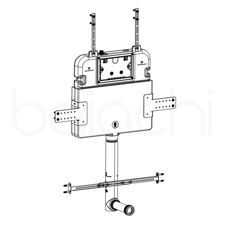 Baiachi R&T In-Wall Cistern Stud Fixing Brackets G3003