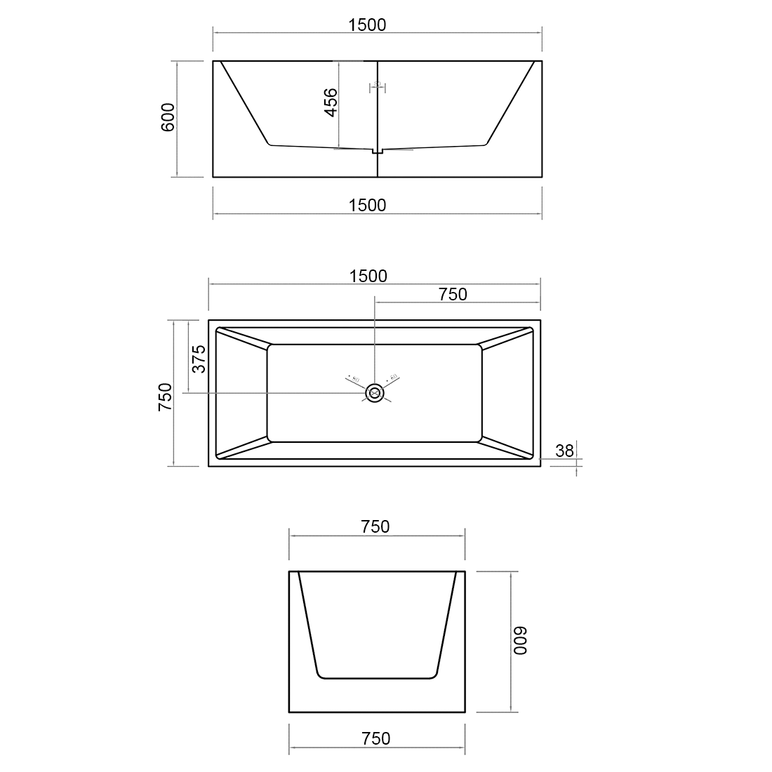 CUBI2 1500 FS BATH