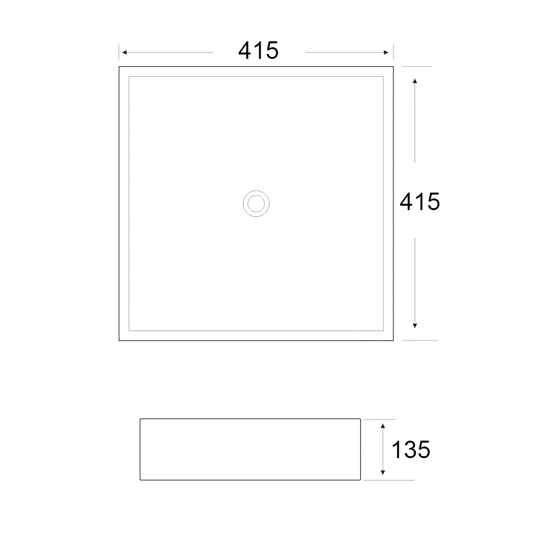 Ceramic Counter Top Basin