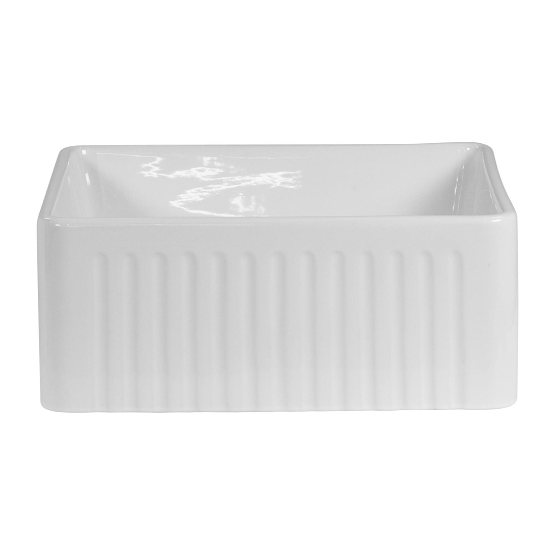 Baiachi Fireclay Farmhouse Kitchen Laundry Sink