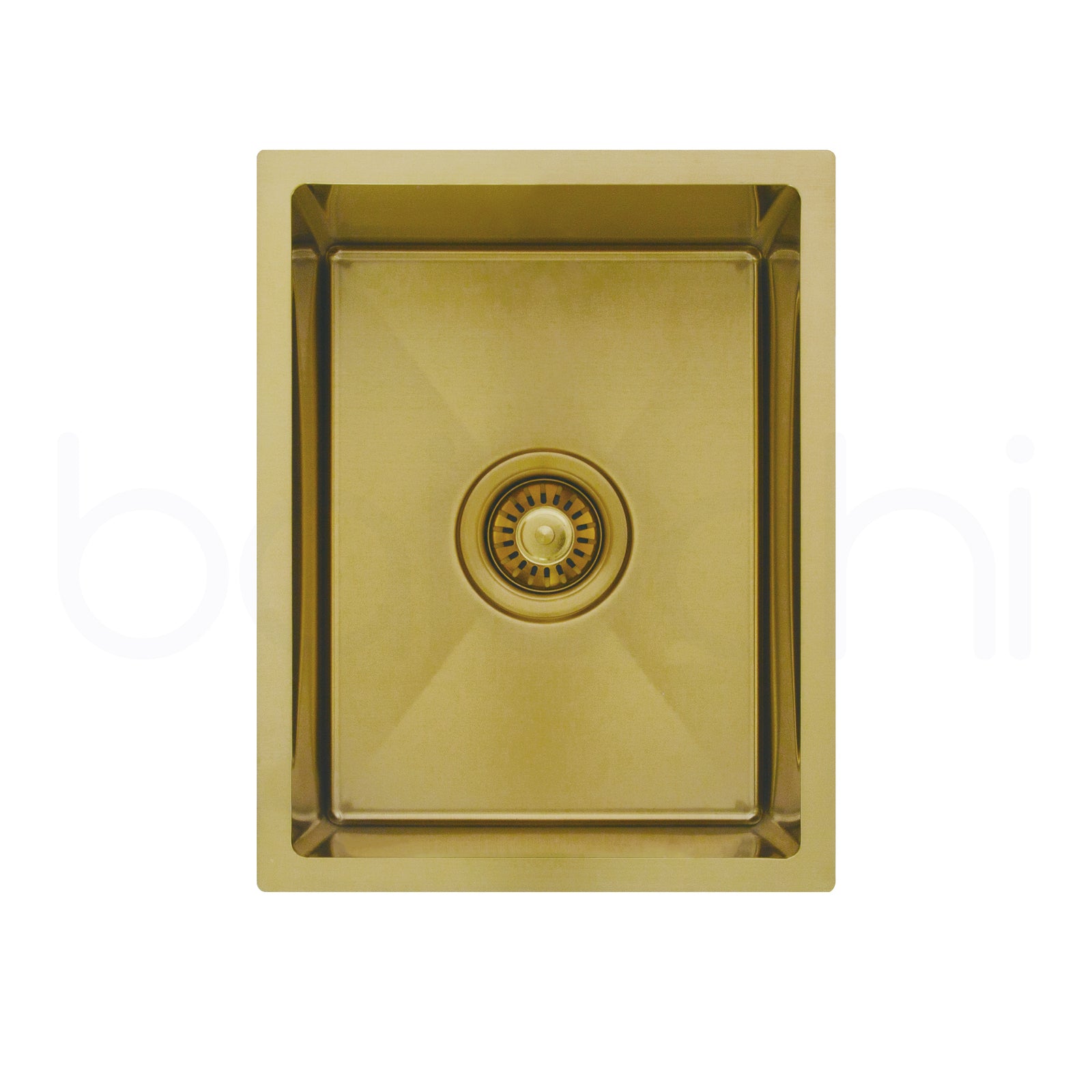 Handmade Kitchen Sink Brushed Gold