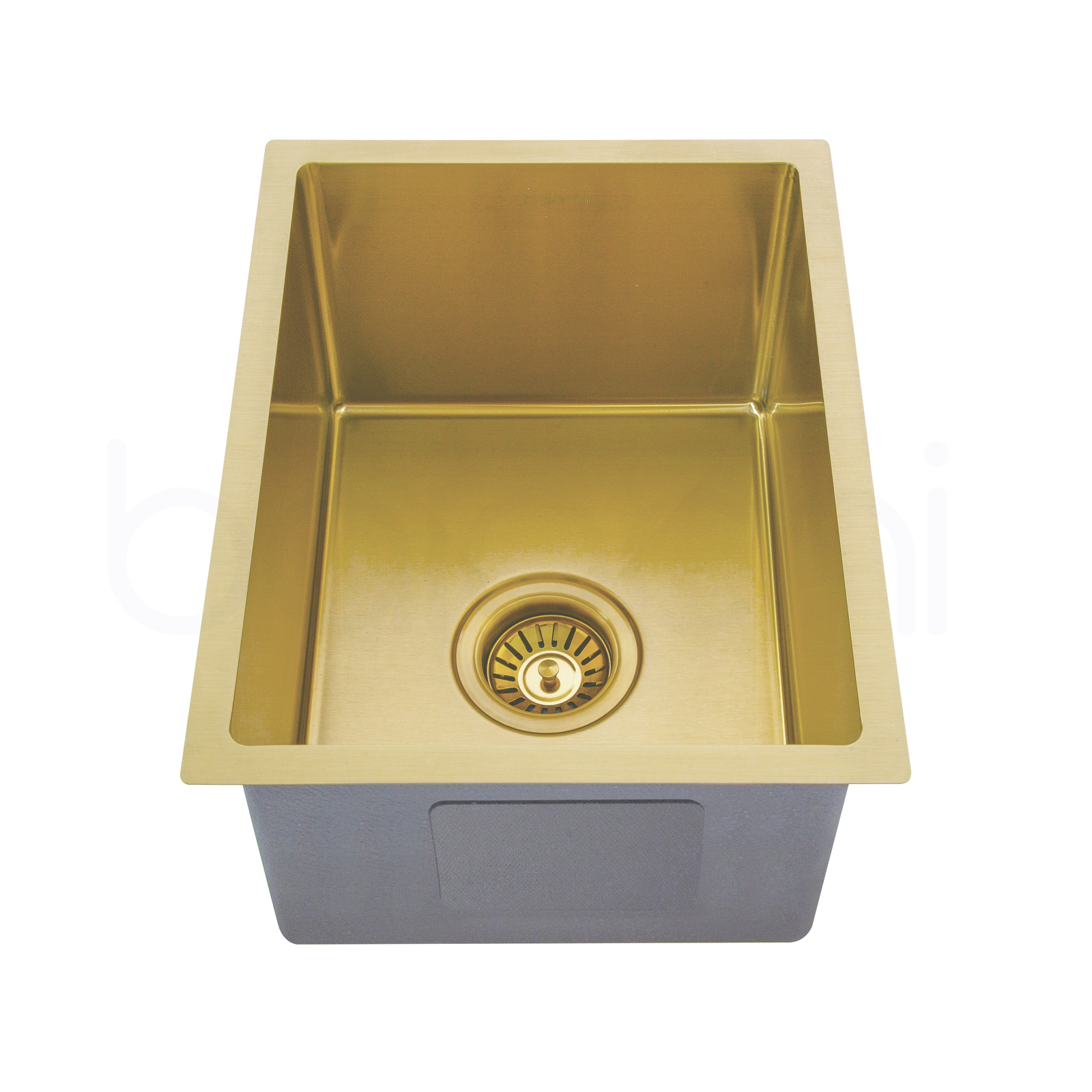 Handmade Kitchen Sink Brushed Gold