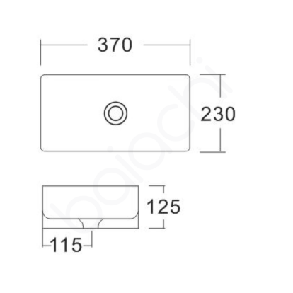 Ceramic Counter Top Basin