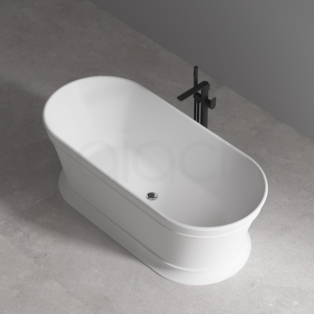 Hampton 1700 Freestanding Bathtub Matte White