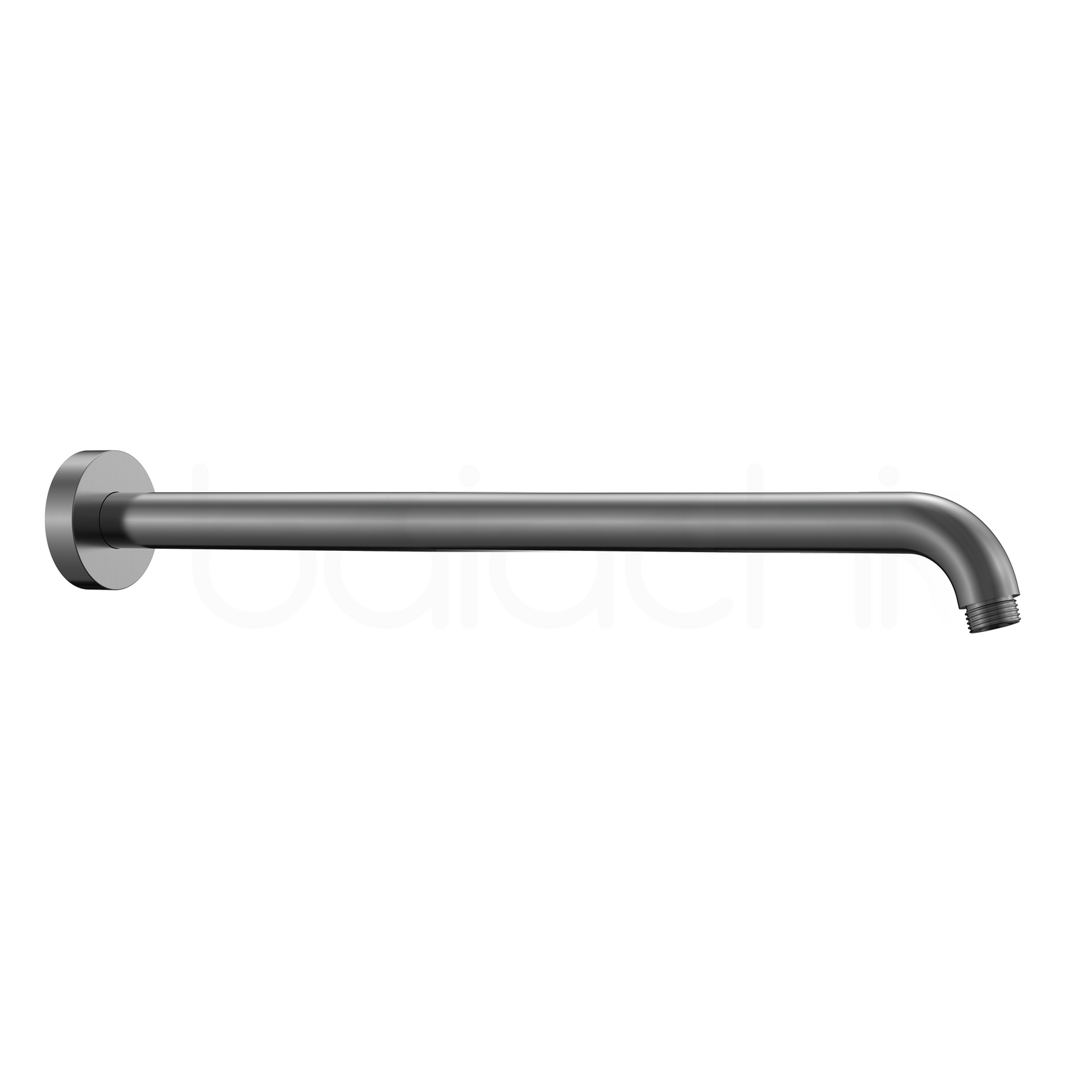 Moreton Round Wall Shower Arm Gun Metal