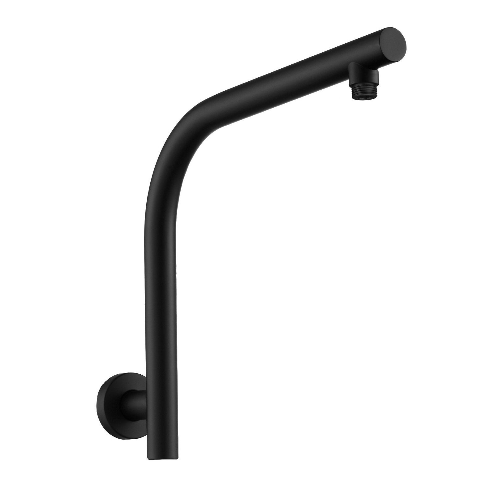 Moreton Round High Rise Wall Shower Arm Matte Black