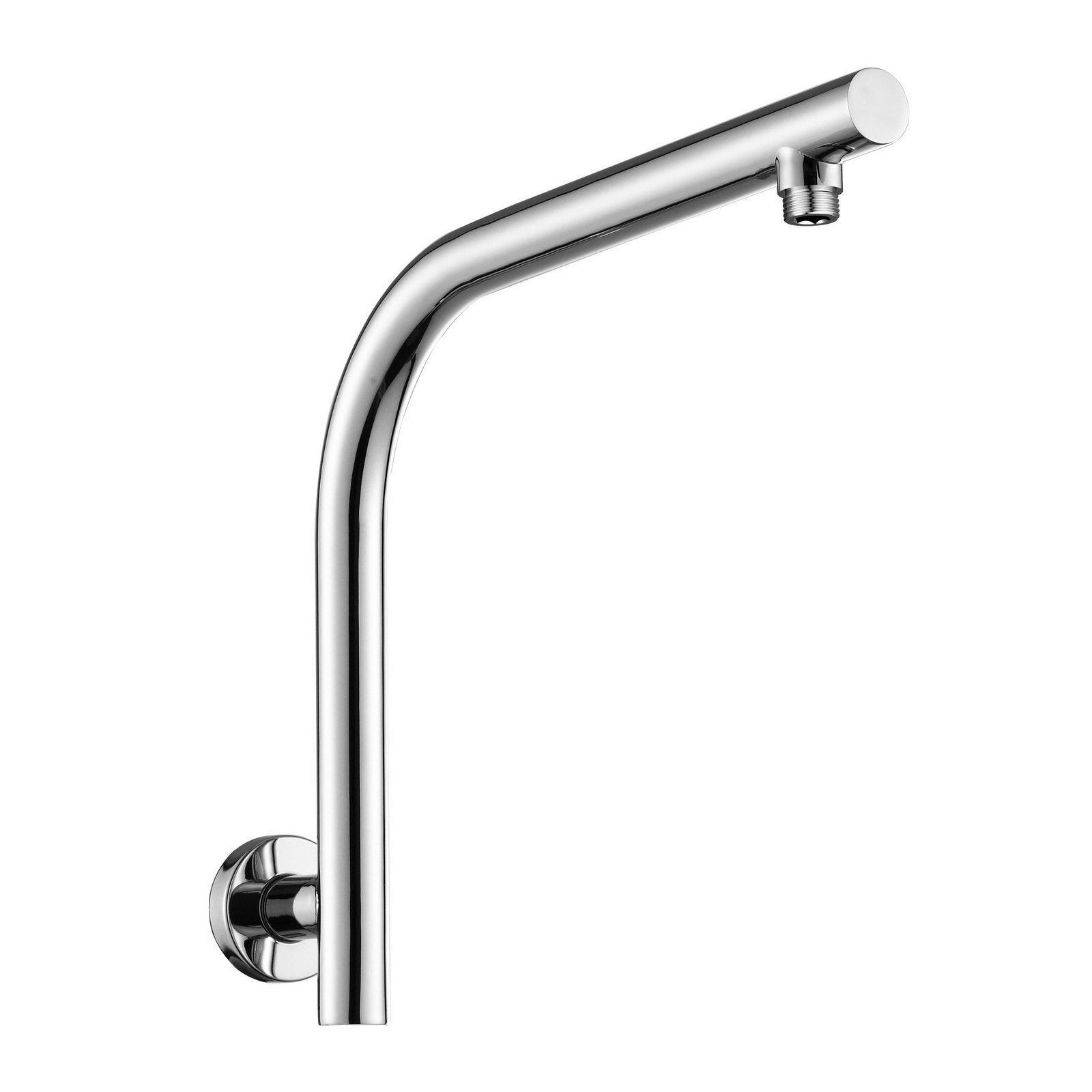 Moreton Round High Rise Wall Shower Arm Chrome