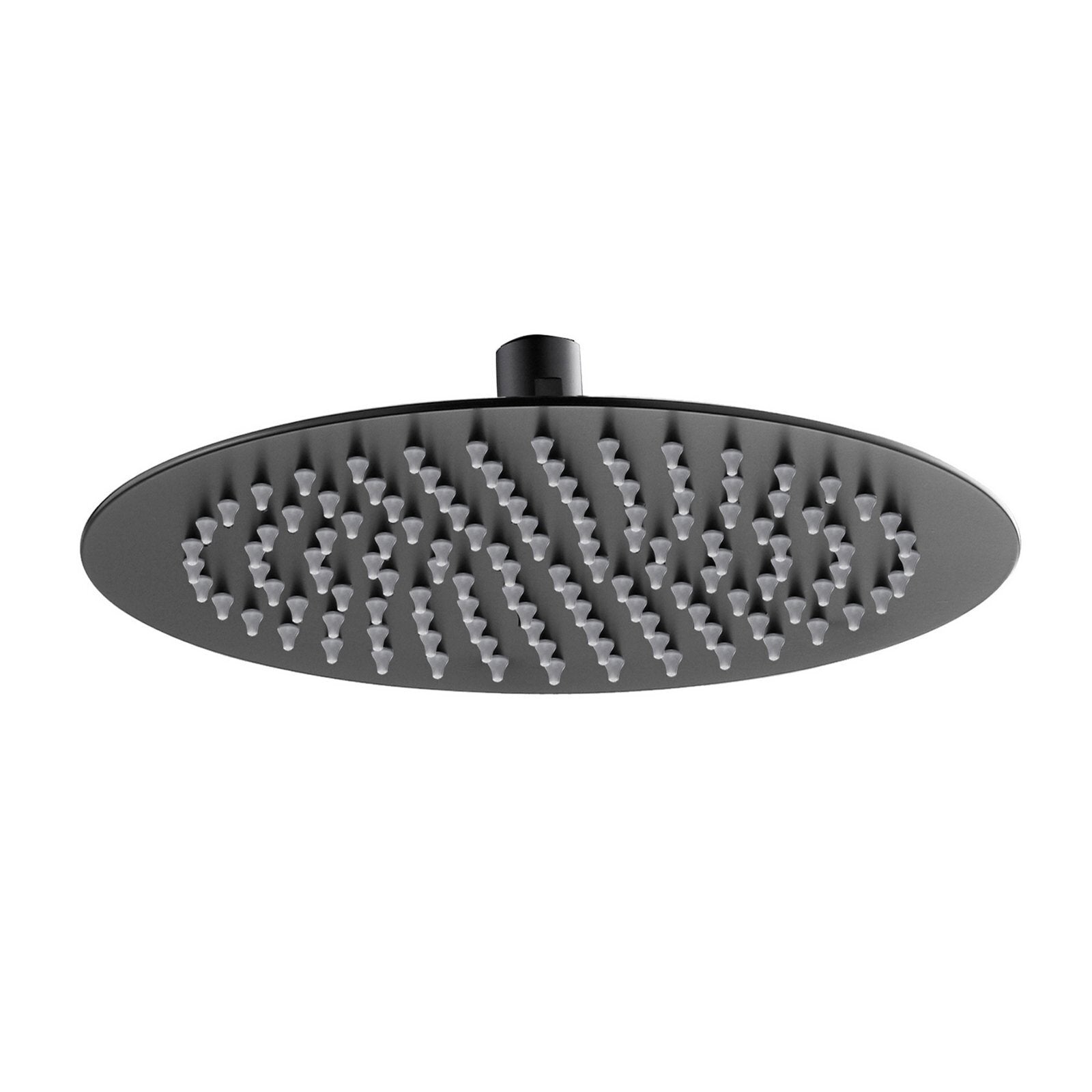 Moreton Round Stainless Steel Shower Head 250mm Matte Black