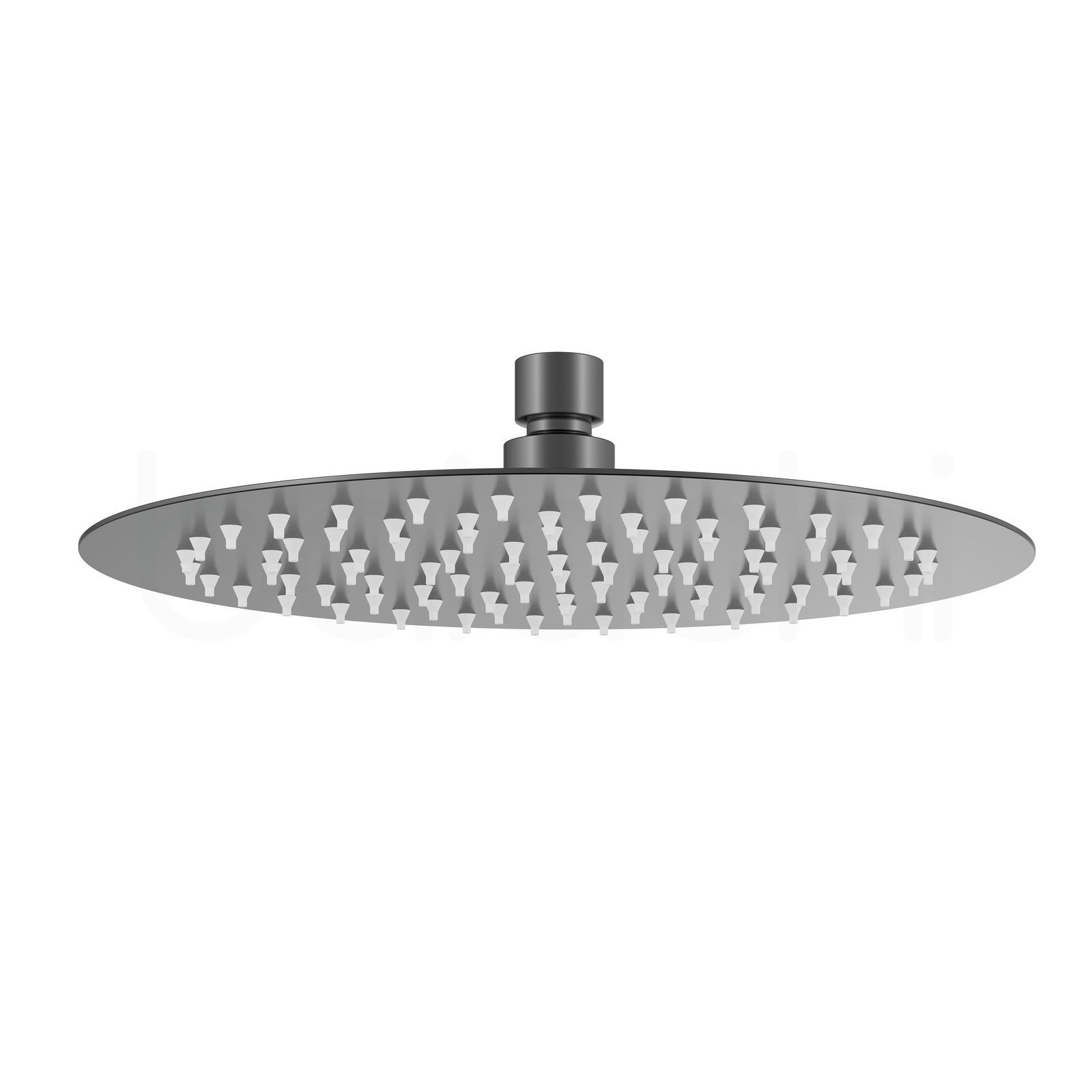 Moreton Round Stainless Steel Shower Head 250mm Gun Metal