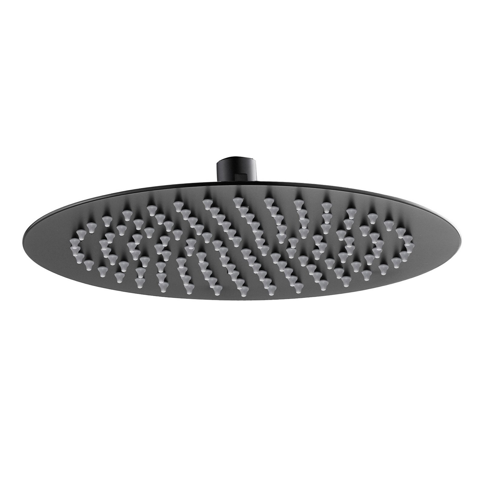 Moreton Round Stainless Steel Shower Head 300mm Matte Black