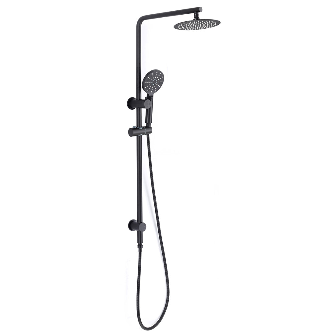 Moreton Round Multi Function Shower Matte Black