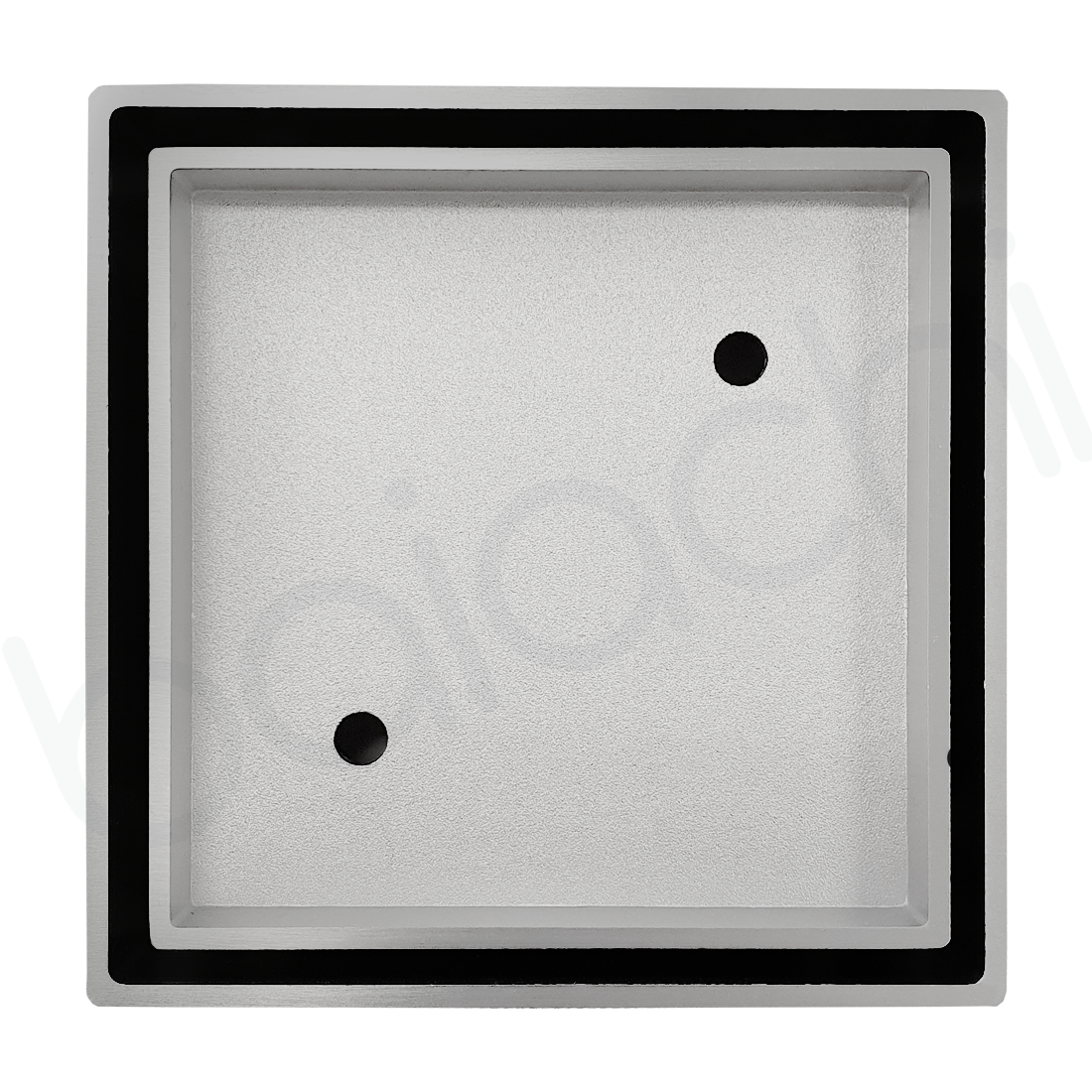 Baiachi 115 x 115mm Square Tile Insert Floor Waste 90mm outlet Chrome